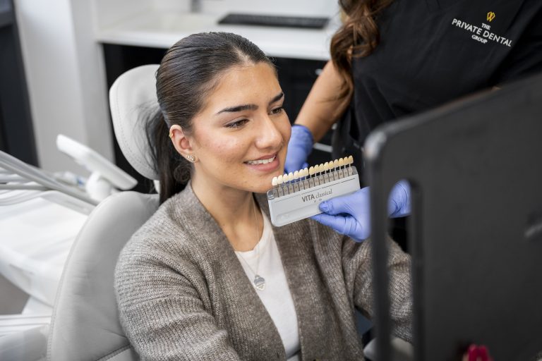 Cosmetic Dentistry teeth whitening section photo