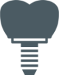 Dental Implant Placement Icon