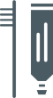 Toothbrush and toothpaste icon